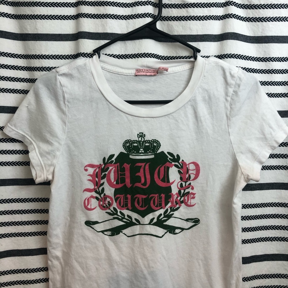 Juicy Couture Velvet Logo Top